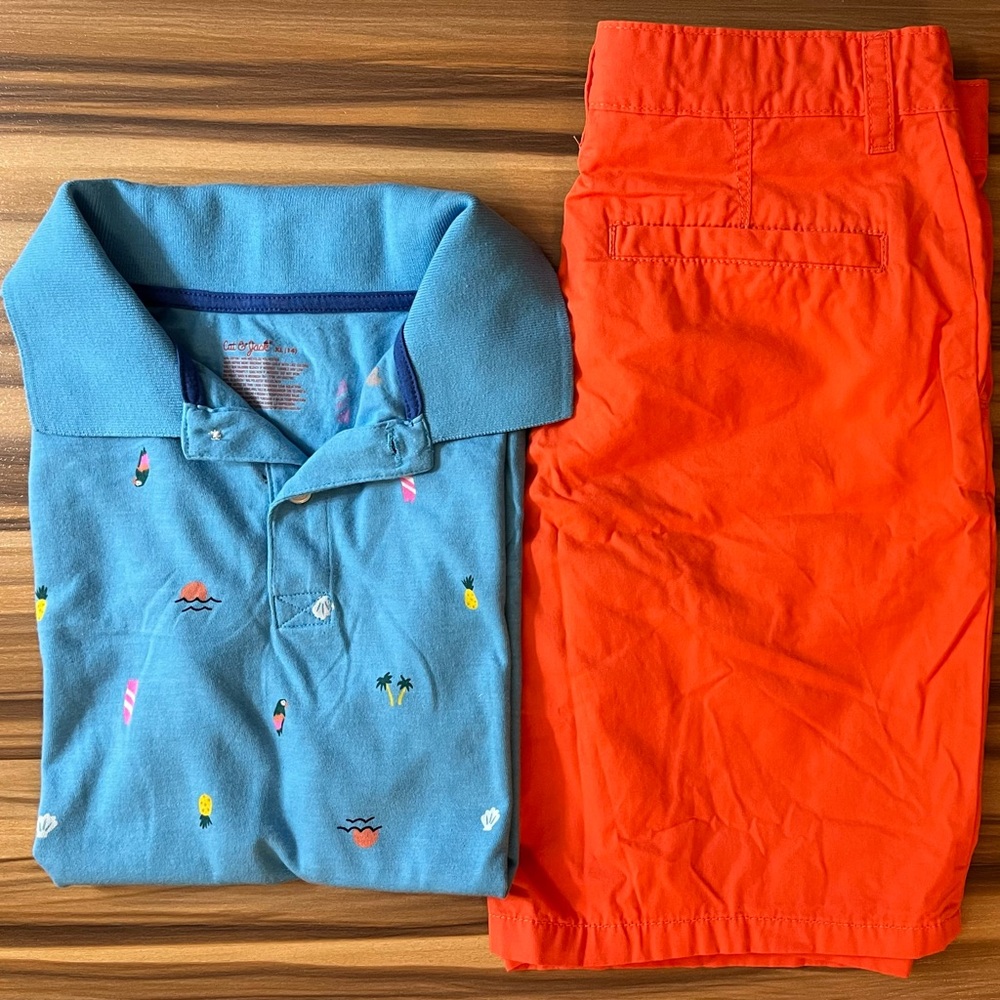 Boys Clothes NEW without Tags 2 Piece Bundle Target Cat & Jack Size XL(14) - Picture 2 of 9